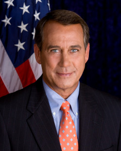 Speaker of the House John Boehner