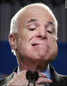 John mcCain funny face