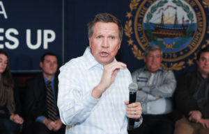 John Kasich on campaign trail blog